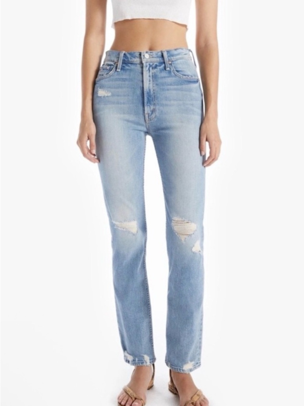 MOTHER Jeans | High Waisted Rider Skimp, The Confession